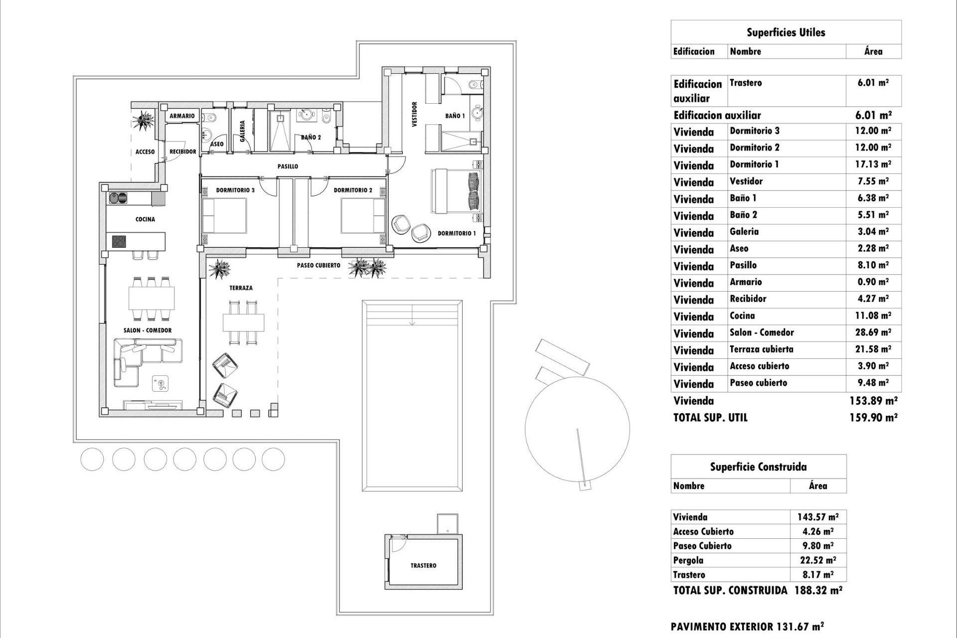 New Build - Villa -
Aspe - Poligono 19