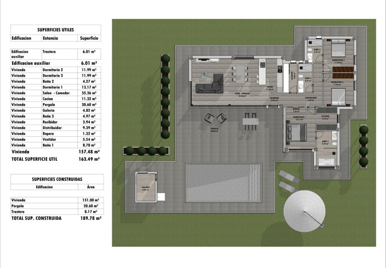New Build - Villa -
Aspe - Poligono 19