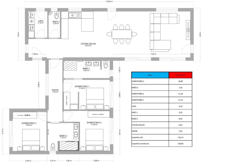 New Build - Villa -
Aspe - urbanizaciones