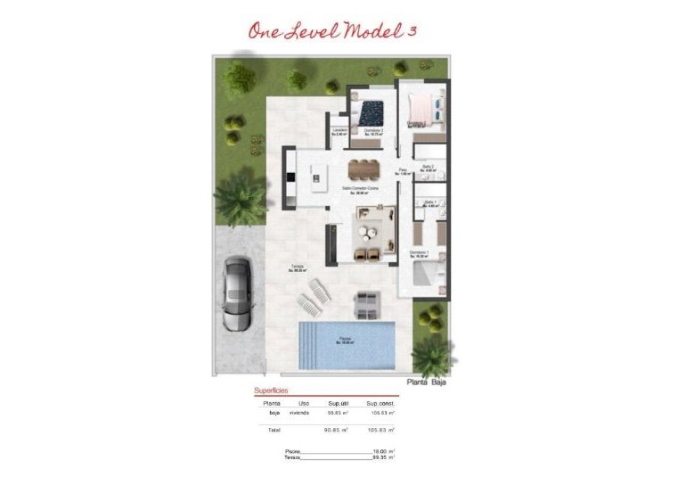 New Build - Villa -
BAÑOS Y MENDIGO - Altaona Golf