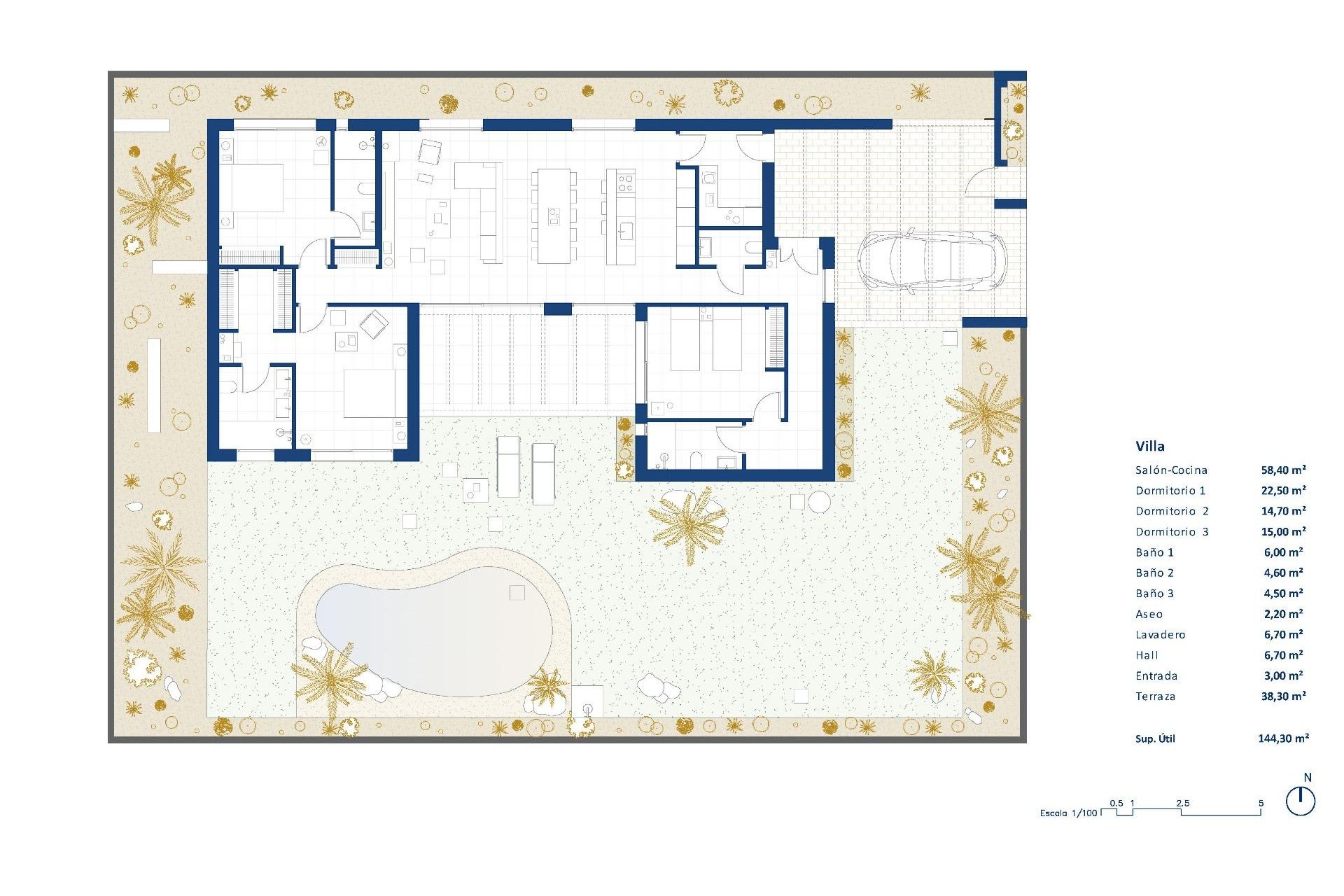 New Build - Villa -
BAÑOS Y MENDIGO - Altaona Golf