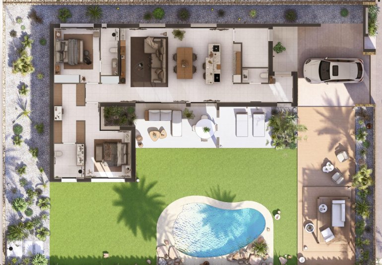New Build - Villa -
BAÑOS Y MENDIGO - Altaona Golf