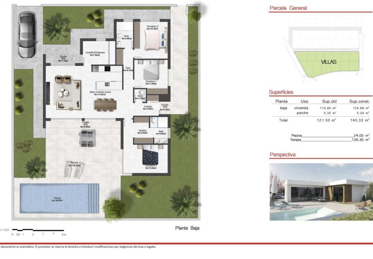 New Build - Villa -
BAÑOS Y MENDIGO - Altaona Golf