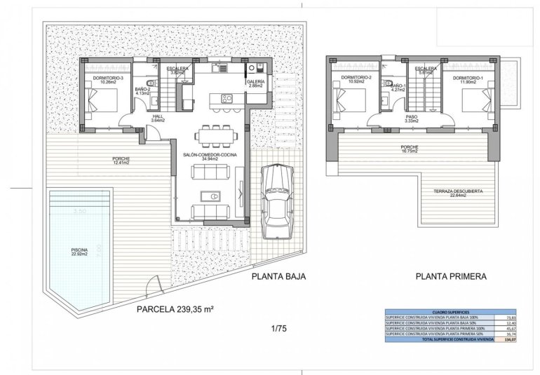New Build - Villa -
Benijofar - Polideportivo