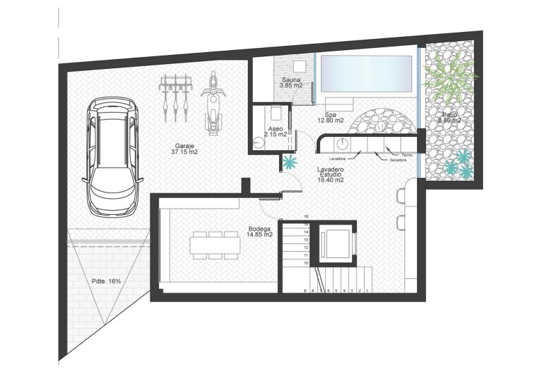 New Build - Villa -
Cabo de Palos - Cala Flores