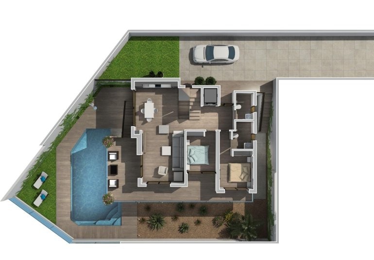 New Build - Villa -
Ciudad Quesada - Rojales - Golf La Marquesa (Ciudad Quesada)