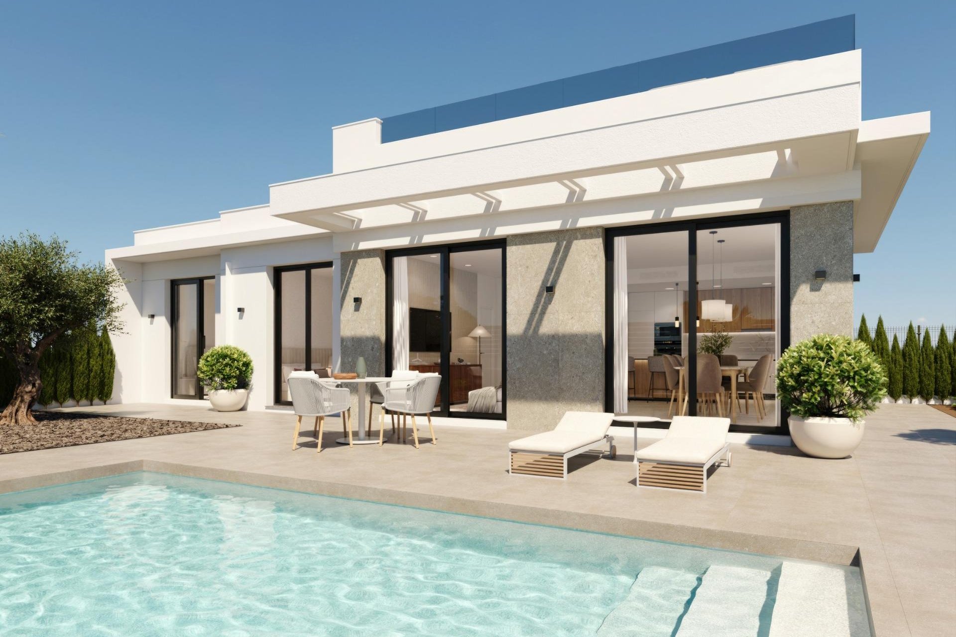 New Build - Villa -
Fuente Álamo - Hacienda Del Álamo Golf