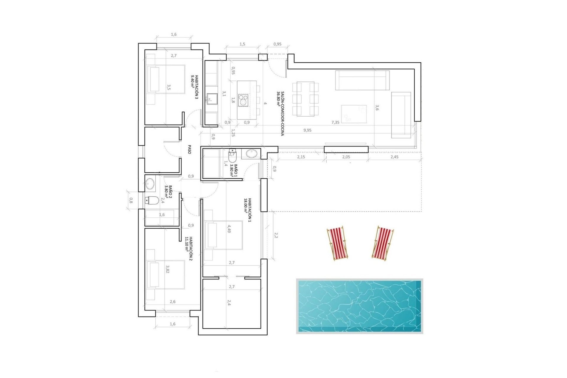 New Build - Villa -
Hondón de las Nieves - Urbaniz La Montañosa
