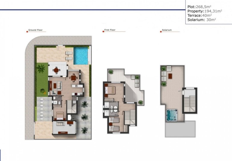 New Build - Villa -
Los Alcázares - Playa del Espejo
