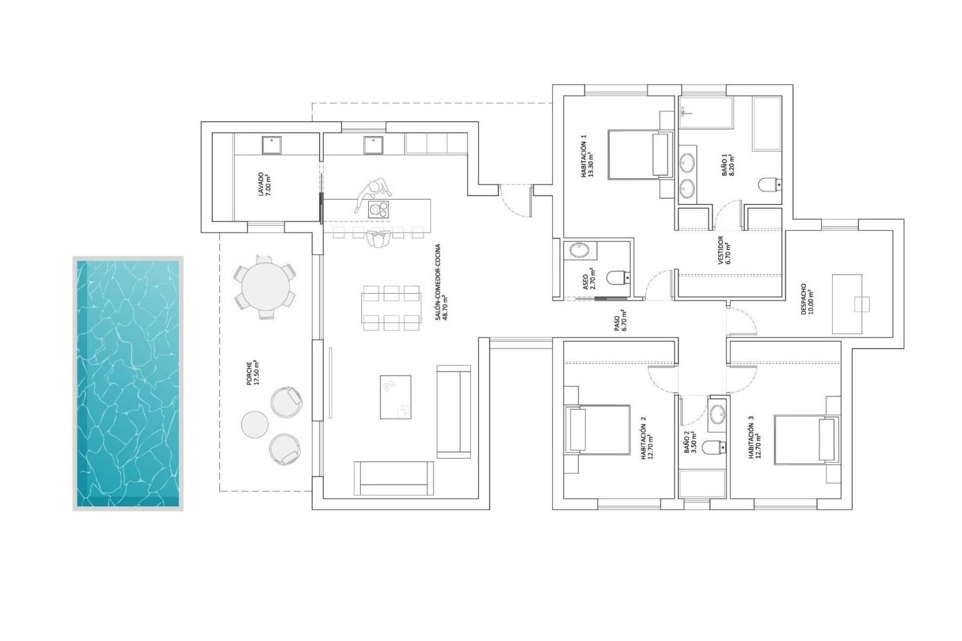 New Build - Villa -
Monforte del Cid - La Capitana