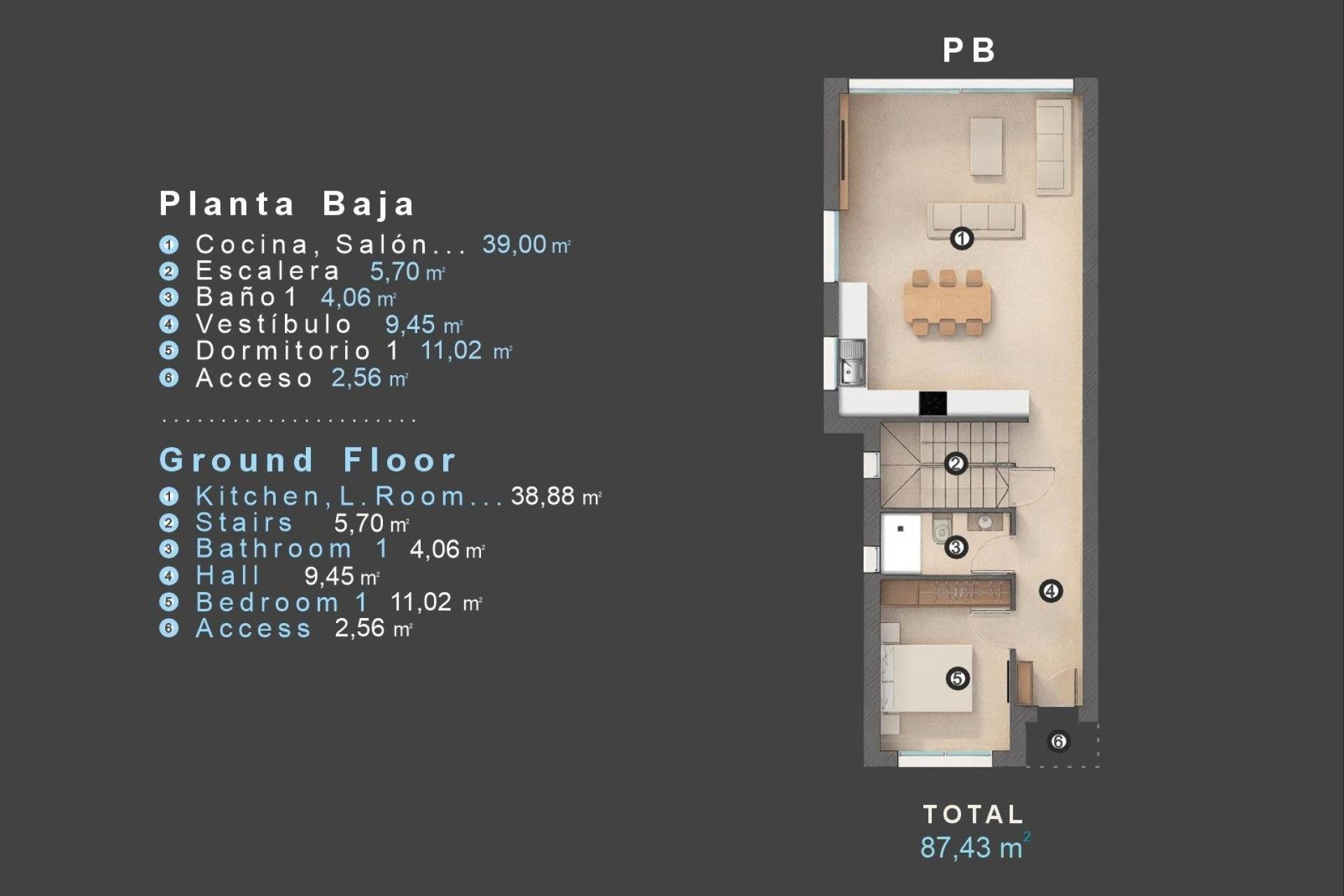 New Build - Villa -
Orihuela Costa - Las Filipinas