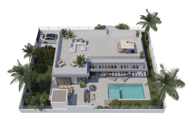 New Build - Villa -
Polop - Alberca