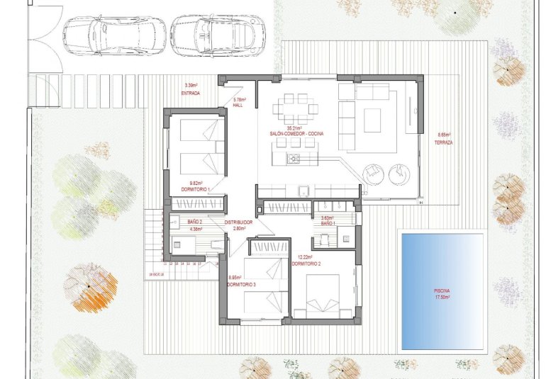 New Build - Villa -
Polop - La Alberca