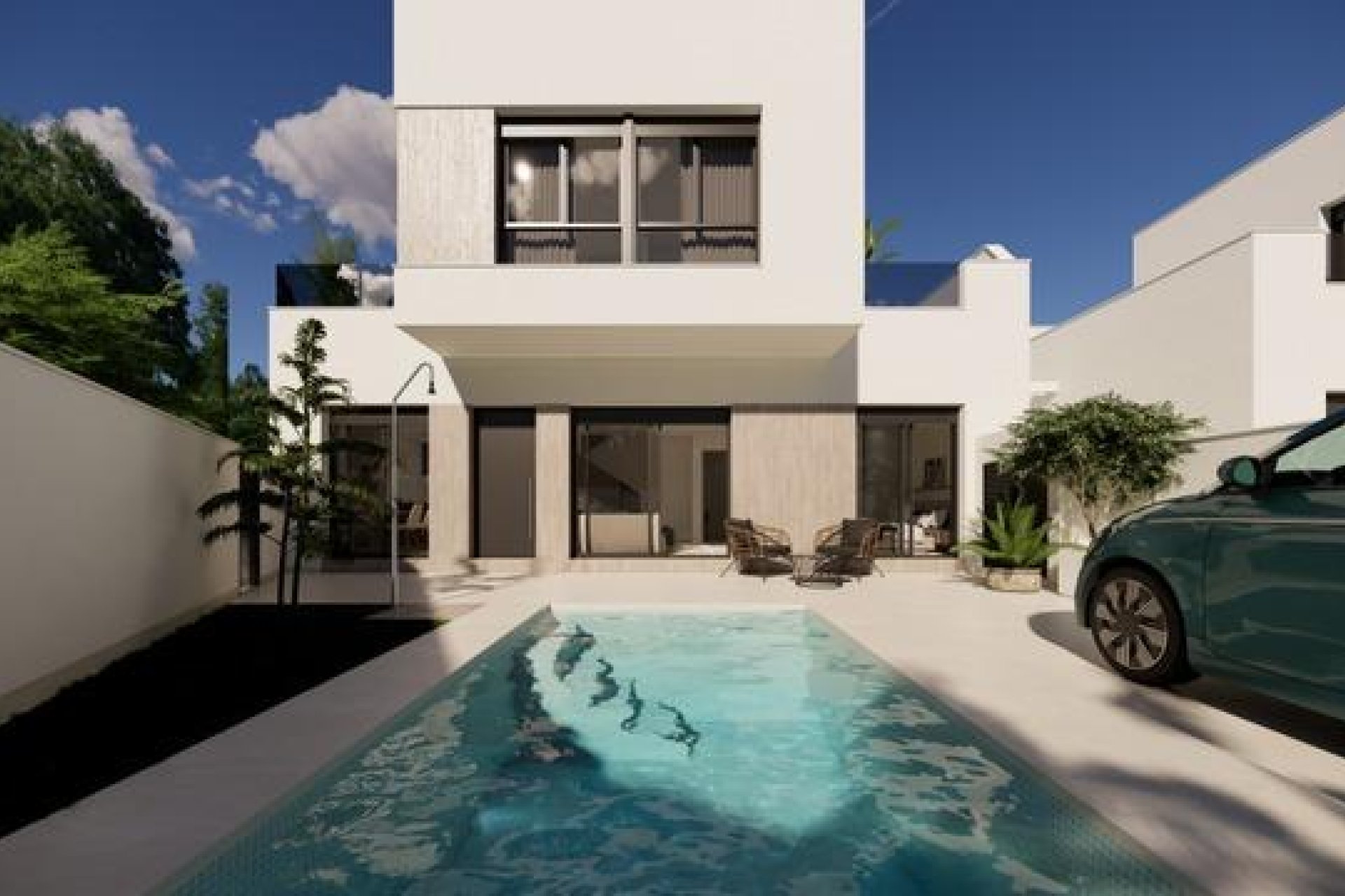 New Build - Villa -
San Fulgencio - Polideportivo