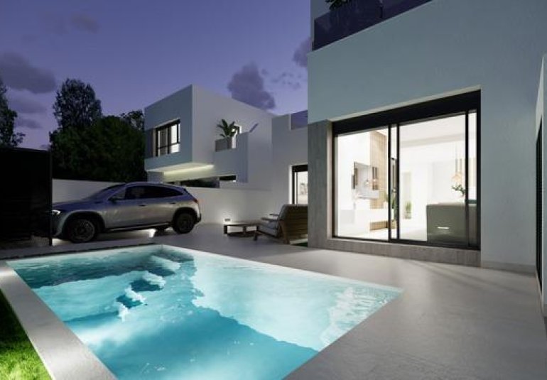 New Build - Villa -
San Fulgencio - Polideportivo
