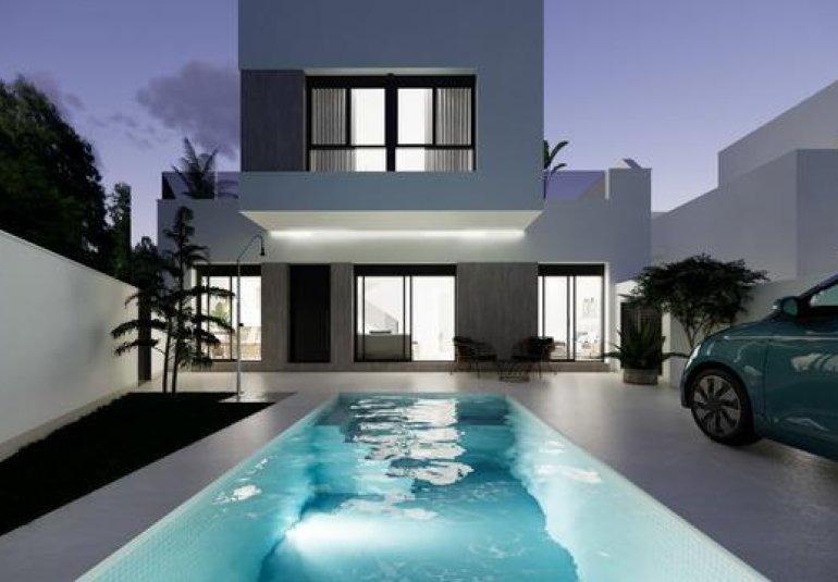 New Build - Villa -
San Fulgencio - Polideportivo