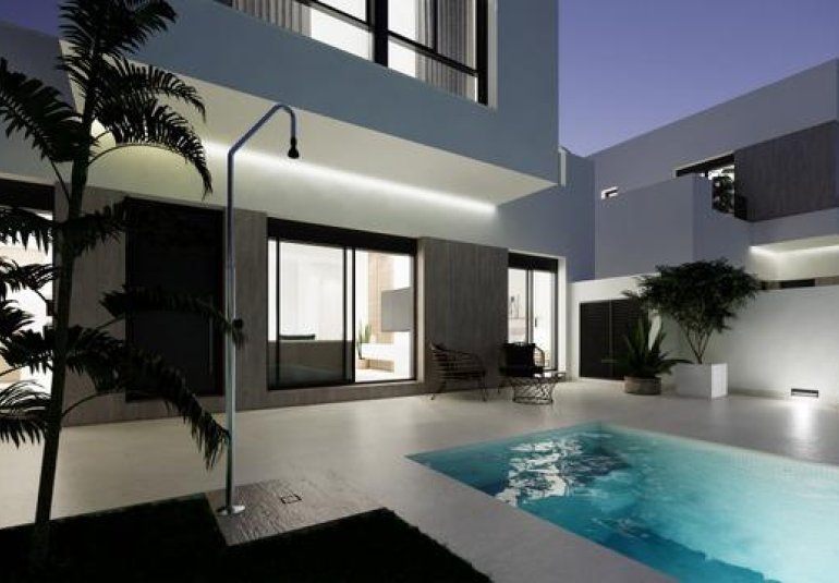 New Build - Villa -
San Fulgencio - Polideportivo