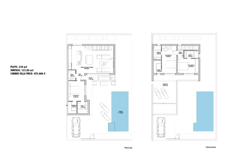 New Build - Villa -
San Javier - Parque de los leones