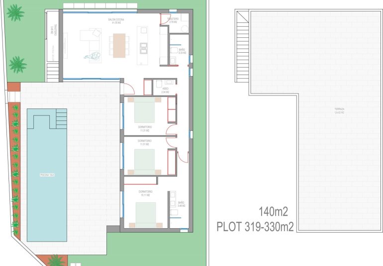 New Build - Villa -
San Javier - Parque del doce