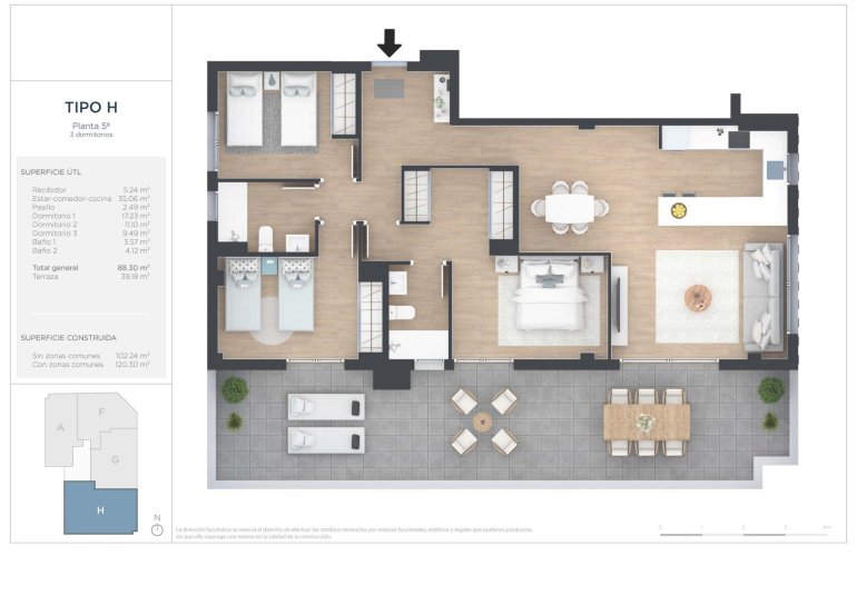 Obra nueva - Ático -
Alicante - Benalua
