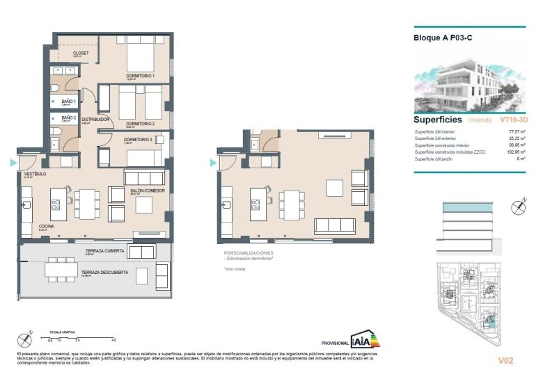 Obra nueva - Ático -
Benicassim - Almadraba
