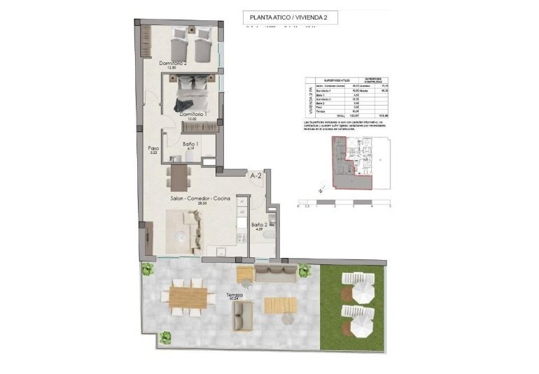Obra nueva - Ático -
Santa Pola - Centro