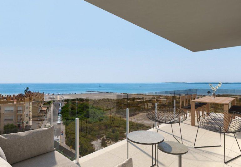 Obra nueva - Ático -
Santa Pola - Playa Tamarit