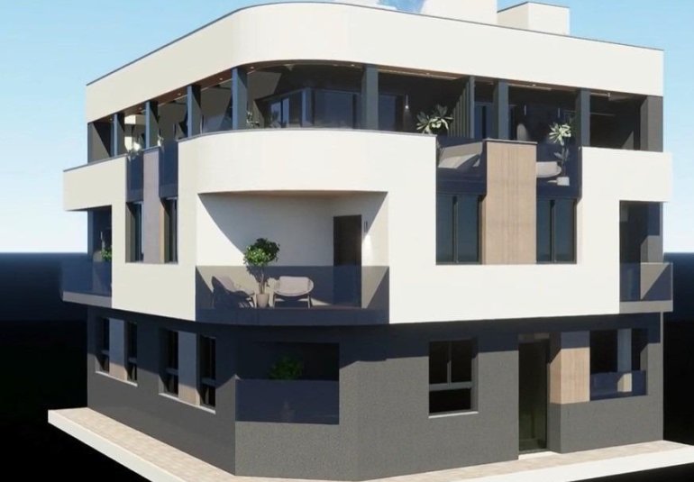 Obra nueva - Ático -
Torrevieja - Centro