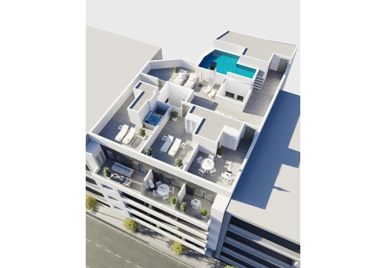 Obra nueva - Ático -
Torrevieja - Centro