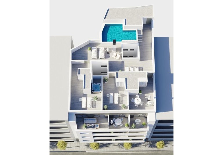 Obra nueva - Ático -
Torrevieja - Centro