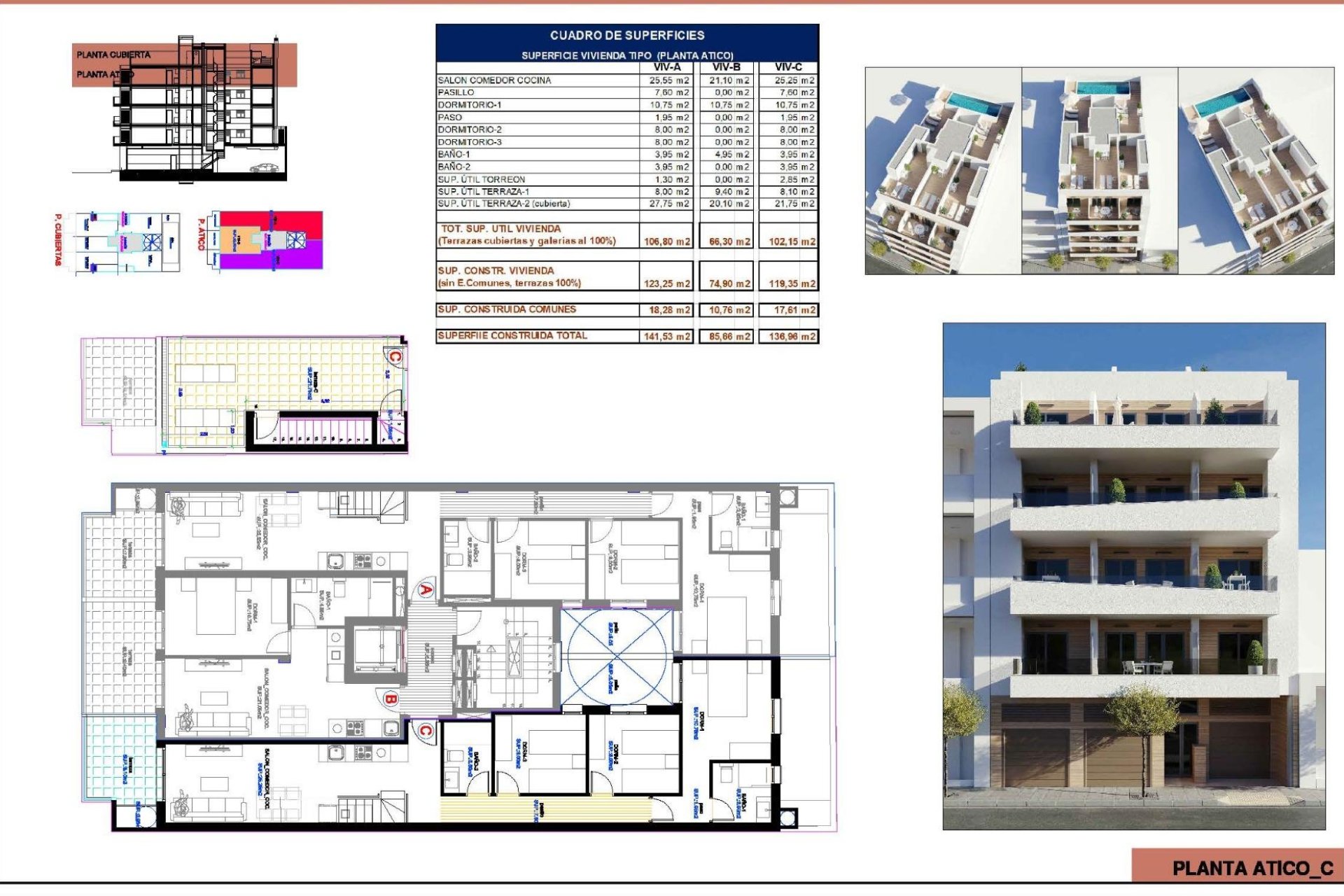 Obra nueva - Ático -
Torrevieja - Centro