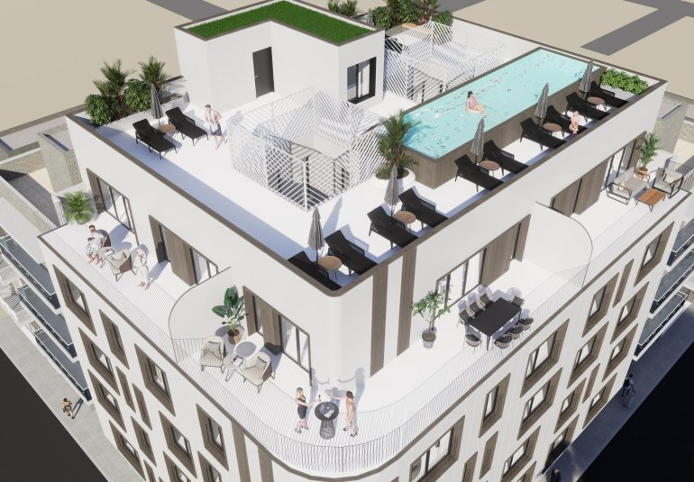 Obra nueva - Ático -
Torrevieja - El acequión
