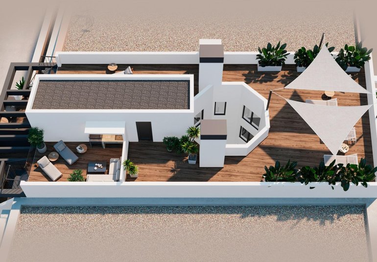 Obra nueva - Ático -
Torrevieja - Playa de El Cura