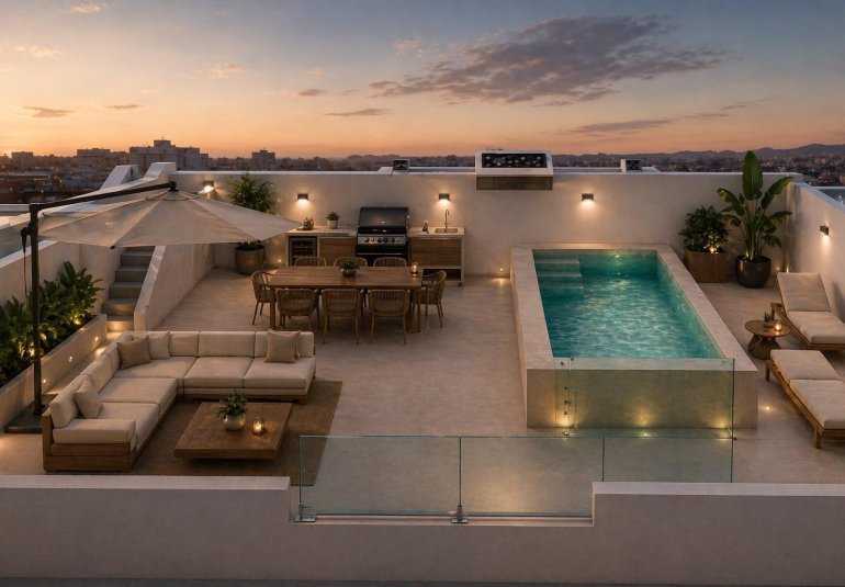 Obra nueva - Ático -
Villajoyosa - Cala de Finestrat