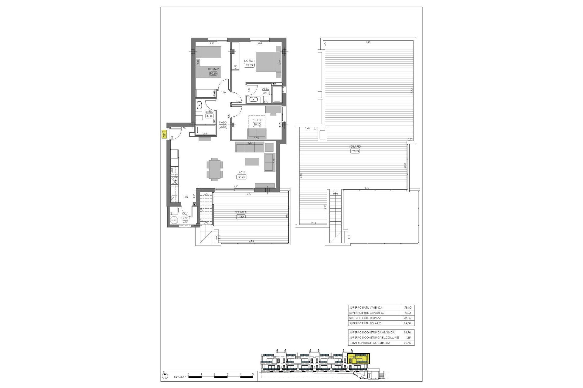 Obra nueva - Bungalow -
Algorfa - La finca golf