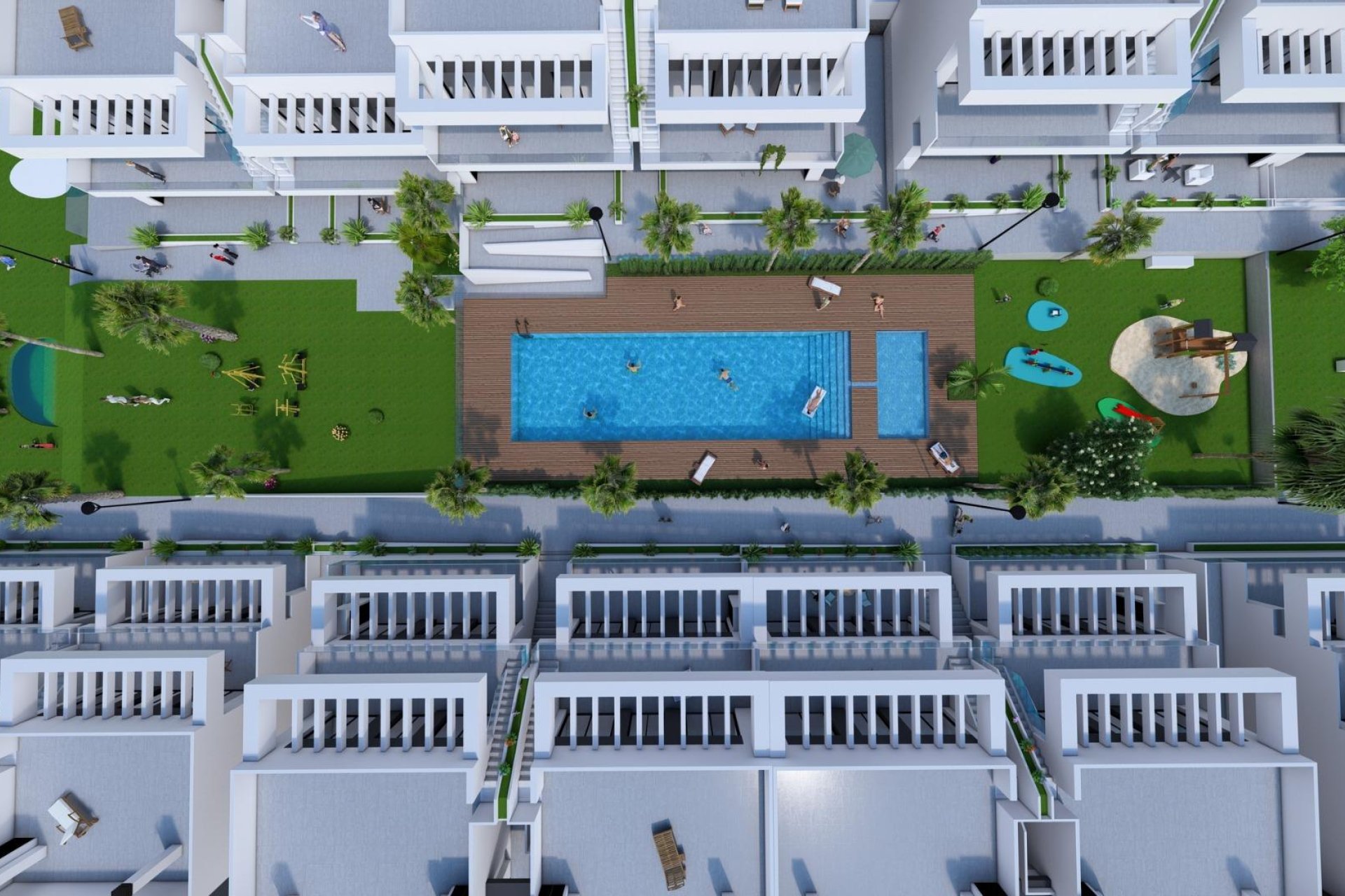 Obra nueva - Bungalow -
Algorfa - La finca golf