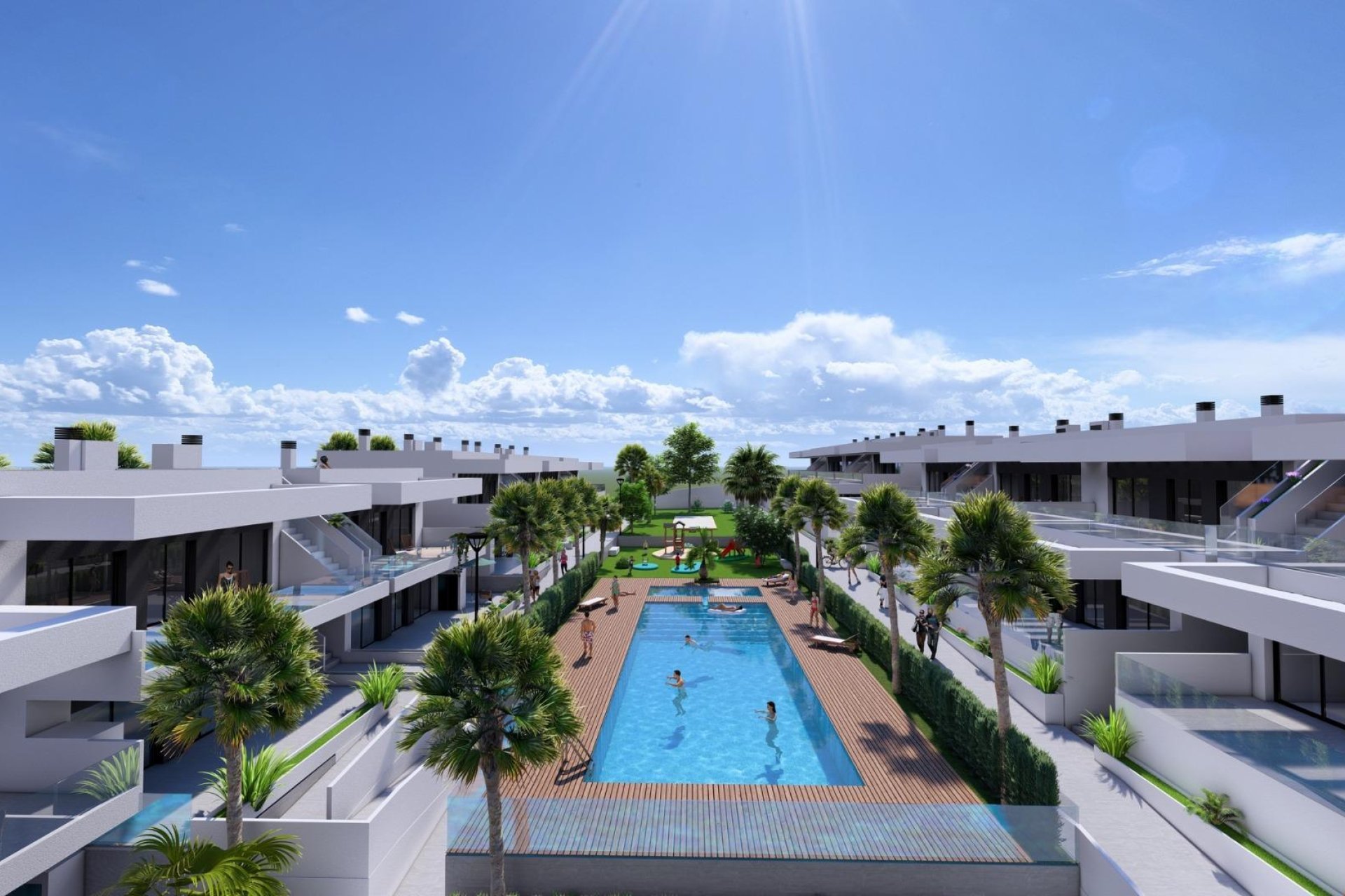 Obra nueva - Bungalow -
Algorfa - La finca golf