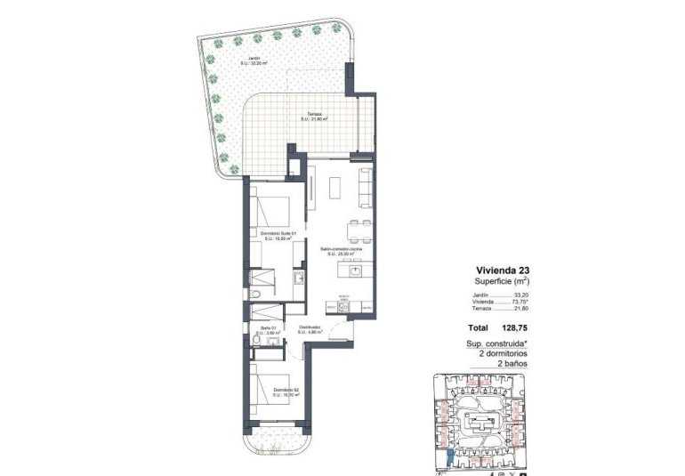 Obra nueva - Bungalow -
Ciudad Quesada - Rojales - Lo Marabú
