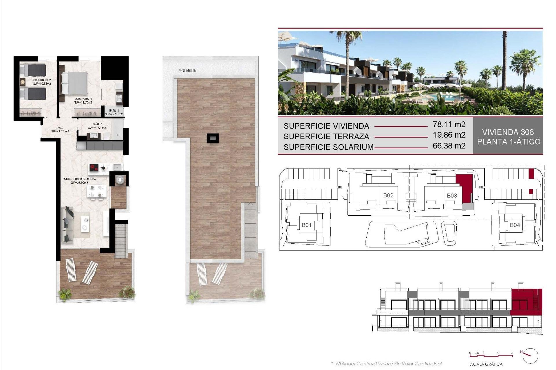 Obra nueva - Bungalow -
Ciudad Quesada - Rojales - Lo Marabú