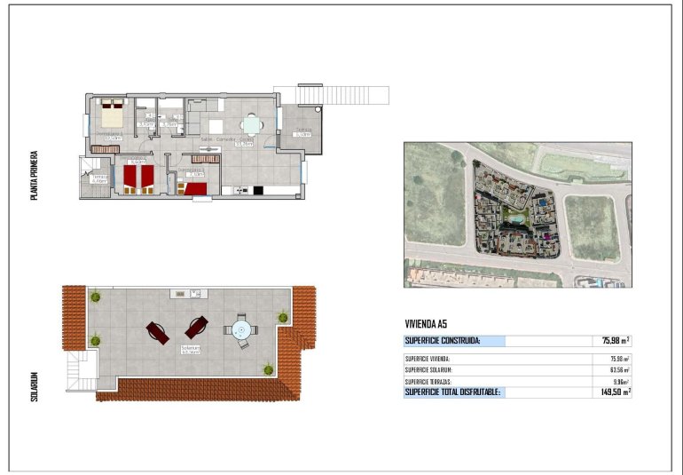 Obra nueva - Bungalow -
Cox - San Fernando