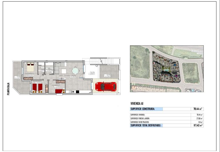 Obra nueva - Bungalow -
Cox - San Fernando