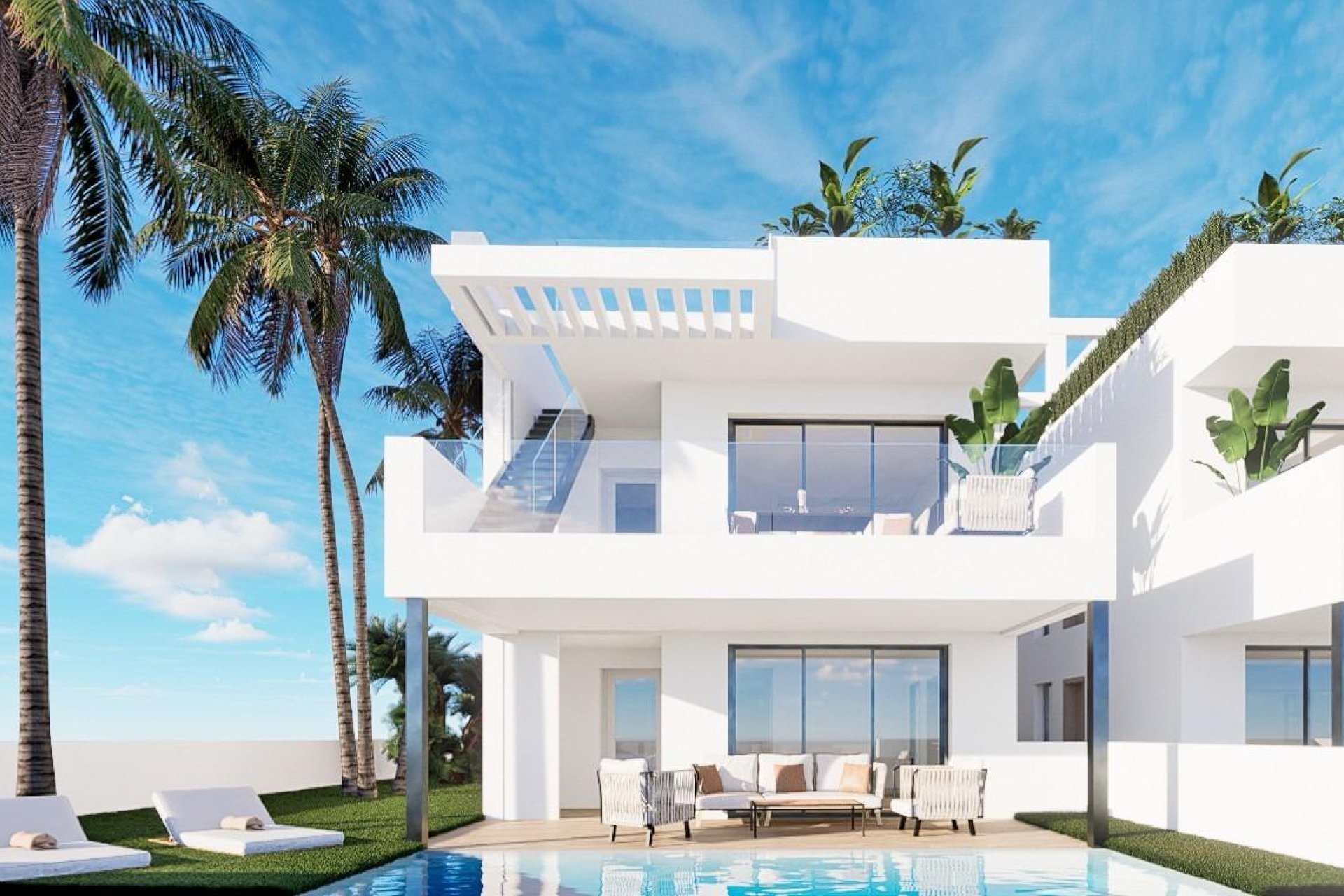 Obra nueva - Bungalow -
Finestrat - Finestrat hills