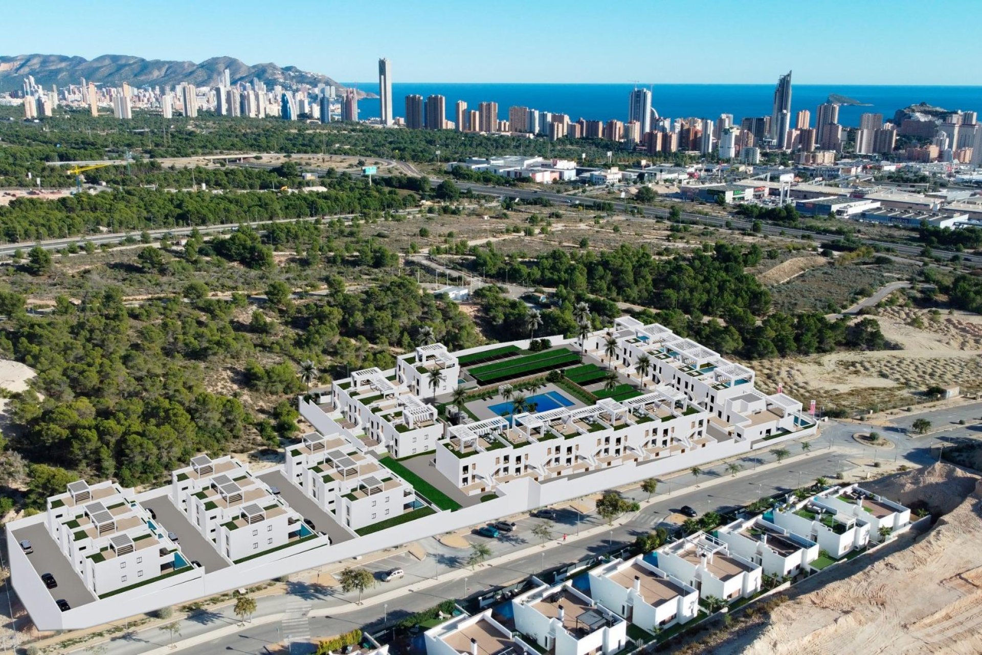 Obra nueva - Bungalow -
Finestrat - Finestrat hills