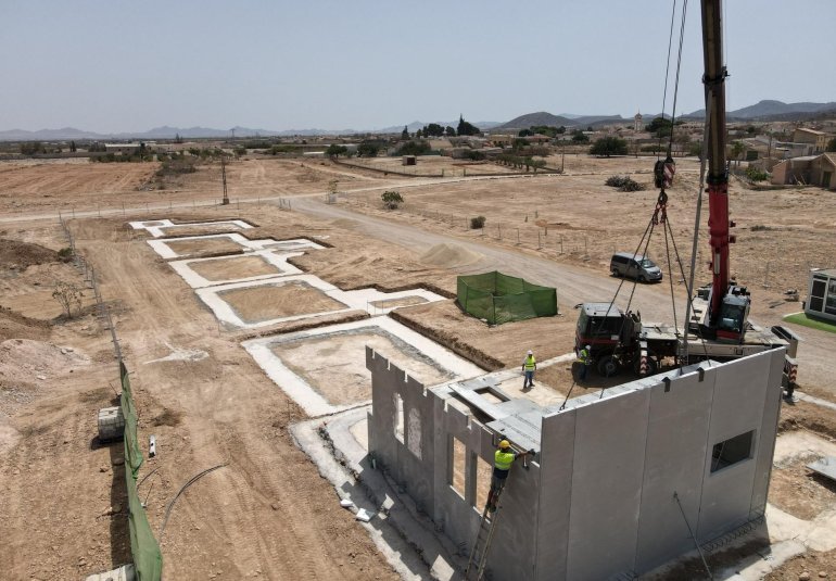 Obra nueva - Bungalow -
Fuente Álamo - La Pinilla
