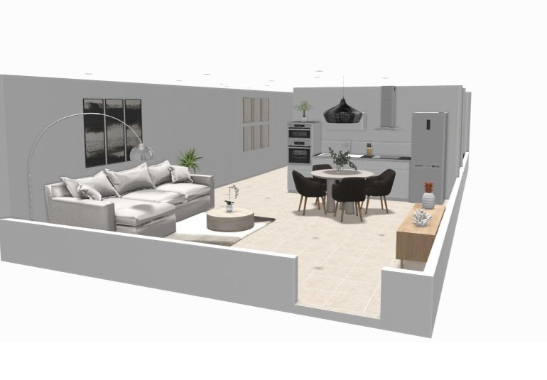 Obra nueva - Bungalow -
Hondón de las Nieves - La Canalosa