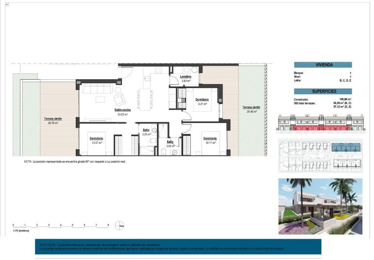 Obra nueva - Bungalow -
Los Alcázares - Serena Golf