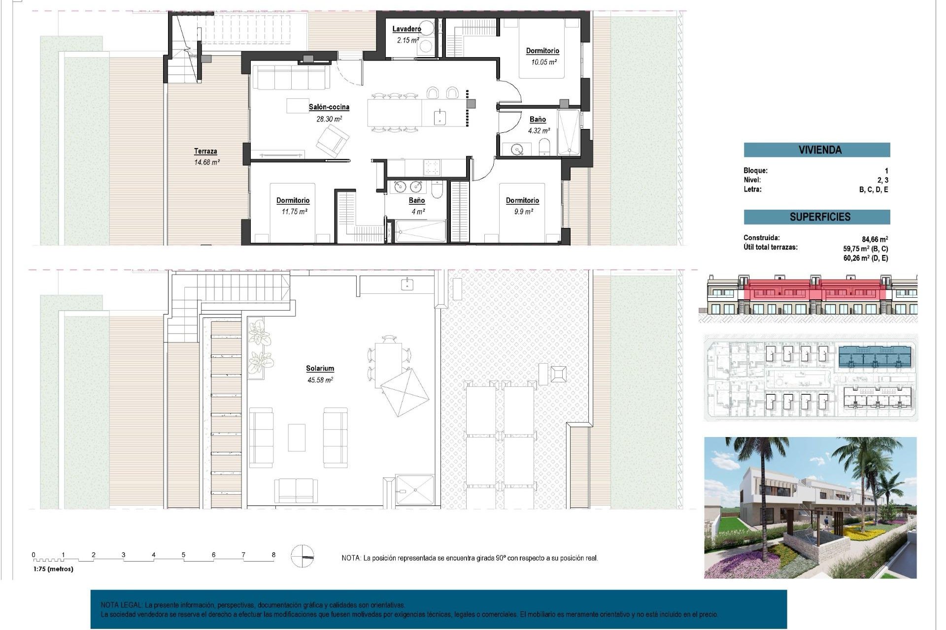 Obra nueva - Bungalow -
Los Alcázares - Serena Golf