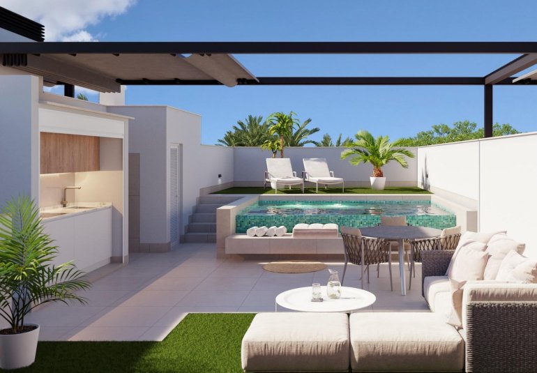 Obra nueva - Bungalow -
Pilar de la Horadada - parques de Andromeda