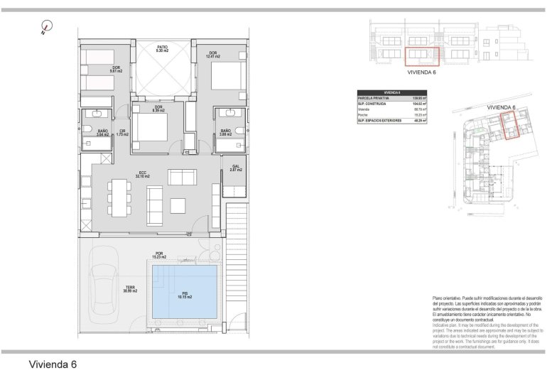 Obra nueva - Bungalow -
Pilar de la Horadada - pueblo