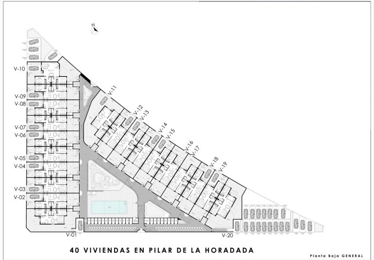 Obra nueva - Bungalow -
Pilar de la Horadada - pueblo
